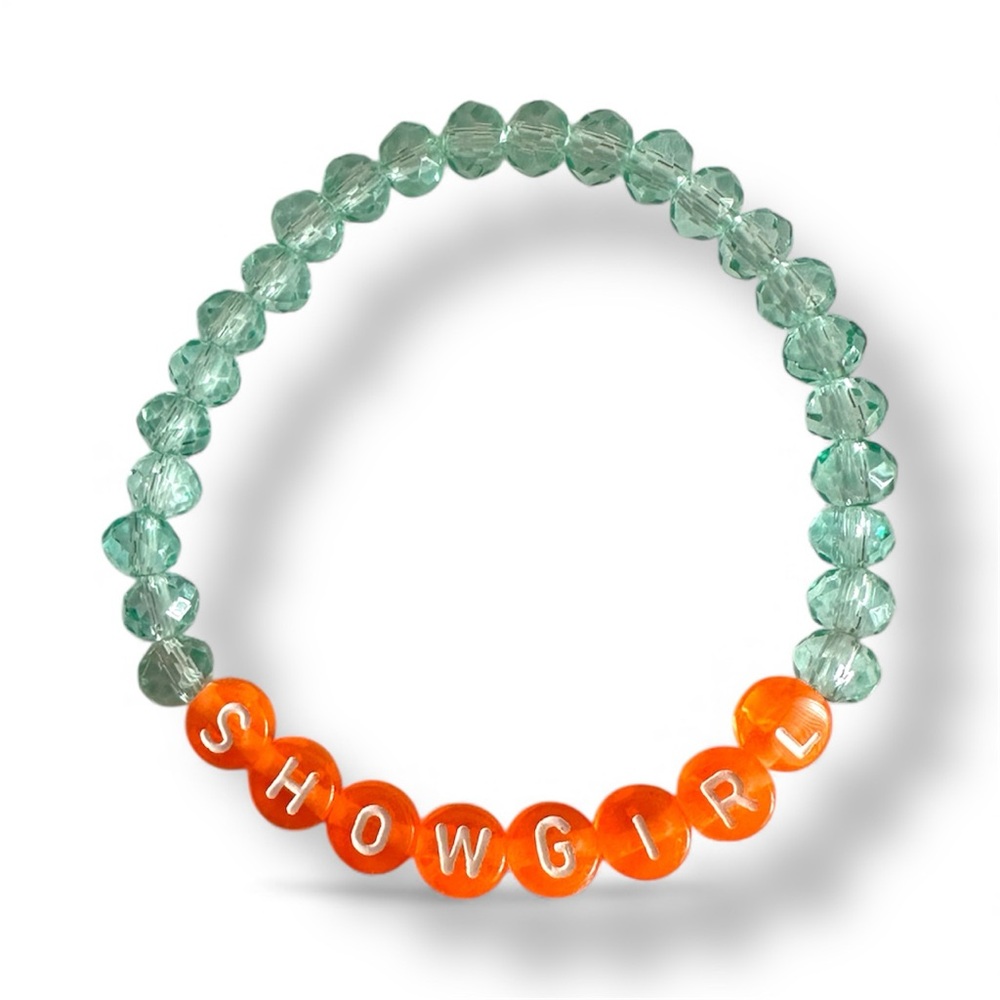 Taylor Swift Showgirl Beaded Bracelet